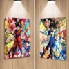 Goku and Vegeta 3d Poster