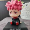 Jujutsu Kaisen Yuji Itadori Bobblehead With Mobile Holder For Cars |12.5 Cms |